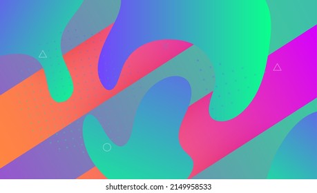 Rainbow Banner. Art Neon Flyer. Violet Bright Layout. Futuristic Cover. Spectrum Presentation. Vibrant Paper. Dynamic Element. Wavy Landing Page. Lilac Rainbow Banner