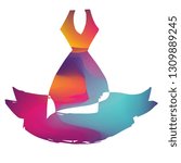 Rainbow Banner Vector Illustration of Dress Fashion. Graphic Design for Logo and T-shirt.