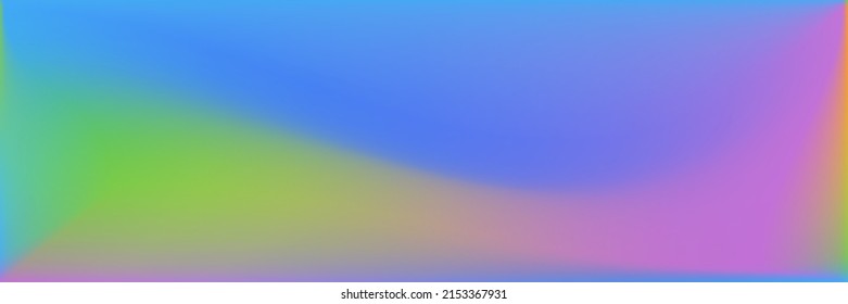 Rainbow  Blank Office Background. Multicolor Vibrant Bright Blurred Texture Illustration. Colorful Sea Wavy Gradient Mesh. Ocean Water Wavy Gradient Mesh. Vivid Color Horizontal Lines Backdrop.
