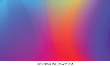 Rainbow  Blend Abstract Background, modern and futuristic
