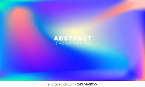 Rainbow blurred colored abstract background with smooth transitions of iridescent colors and colorful gradient