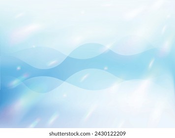 Rainbow bokeh abstract background. Vector illustration. Gradient mesh.