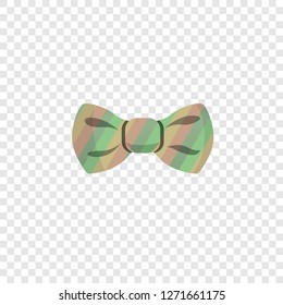 Rainbow bowtie icon. Cartoon of rainbow bowtie vector icon for web design for web design
