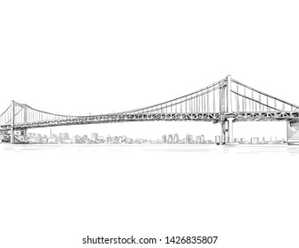 Bridge Sketch Images Stock Photos Vectors Shutterstock