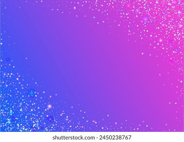 Rainbow Burst. Festive Paper. Purple Glare Background. Unicorn Sparkle. Cristal Poster. Disco Pattern. Laser Surprise Explosion. Modern Ribbon. Blue Rainbow Burst