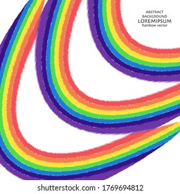 Rainbow. Can be used for wallpaper, pattern fills, textile, web page background, surface textures, Image for advertising booklets, banners.
