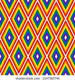 rainbow ceramic tile pattern. abstract background. vector illustration