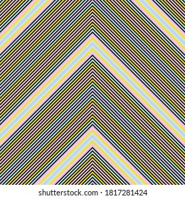 Color del arcoiris diagonal rayado fondo de patrón sin soldadura adecuado para textiles de moda, gráficos