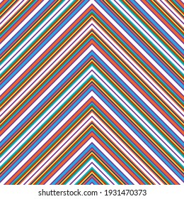 Color del arcoiris diagonal rayado fondo de patrón sin soldadura adecuado para textiles de moda, gráficos