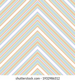Color del arcoiris diagonal rayado fondo de patrón sin soldadura adecuado para textiles de moda, gráficos