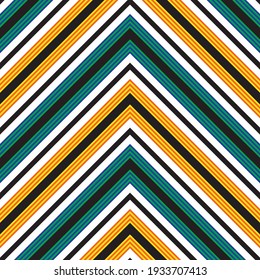 Rainbow Chevron, diagonal gestreifter, nahtloser Musterhintergrund, geeignet für Modetextilien, Grafiken