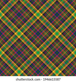 Rainbow Chevron Plaid Tartan textured Seamless pattern design suitable for fashion textiles and graphics