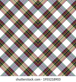 Rainbow Chevron Plaid Tartan textured Seamless pattern design suitable for fashion textiles and graphics