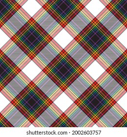 Chevron Arcoiris Plaid Tartán texturizado Diseño de patrón sin costura adecuado para textiles de moda y gráficos