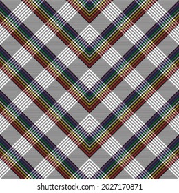 Rainbow Chevron Plaid Tartan textured Seamless pattern design suitable for fashion textiles and graphics