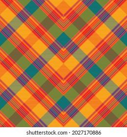 Rainbow Chevron Plaid Tartan textured Seamless pattern design suitable for fashion textiles and graphics