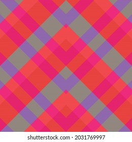 Rainbow Chevron Plaid Tartan textured Seamless pattern design suitable for fashion textiles and graphics