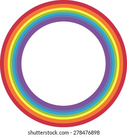Rainbow Circles Images, Stock Photos &amp; Vectors | Shutterstock