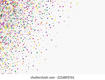 Rainbow Circle Transparent Transparent Background. Fun Round Background. Festival Rain Banner. Yellow Shine FallingFestive Texture.