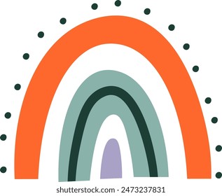 Rainbow Clip Art vector illustration