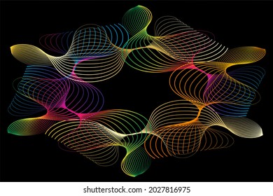 Rainbow clolor Line pattern.Rainbow color line EPS 10 high resolution illustration vetor abstract pattrn background.