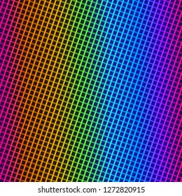 Rainbow cloth texture (vector eps 10)