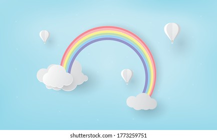 Featured image of post Imagenes De Nubes Y Arcoiris Para Imprimir