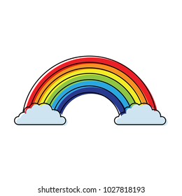 rainbow clouds magic fantasy sweet decoration
