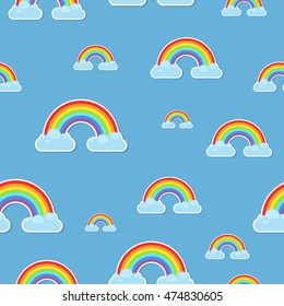 Black Colored Rainbow Icons 16 Different Stock Vector (Royalty Free ...
