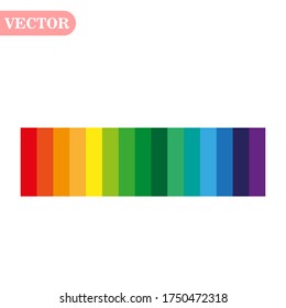 rainbow color abstract geometric pattern texture background vector
