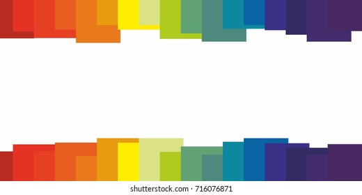 rainbow color abstract geometric pattern texture background vector