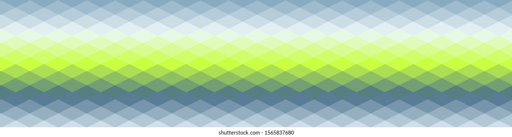 Rainbow Color Abstract trianglify Generative Art background illustration