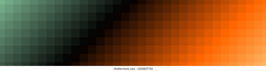 Rainbow Color Abstract trianglify Generative Art background illustration