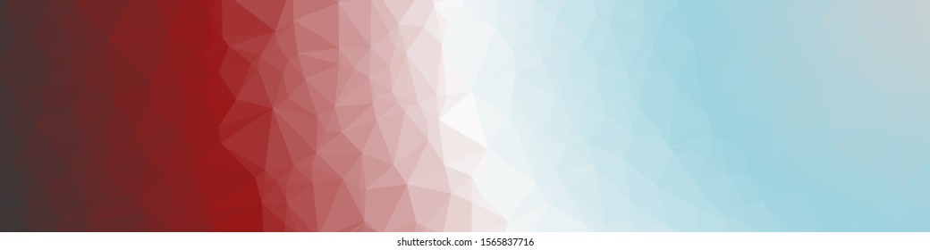 Rainbow Color Abstract trianglify Generative Art background illustration