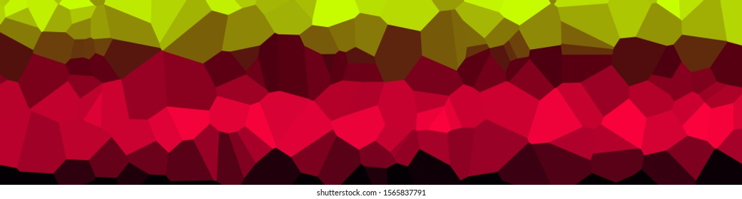 Rainbow Color Abstract trianglify Generative Art background illustration
