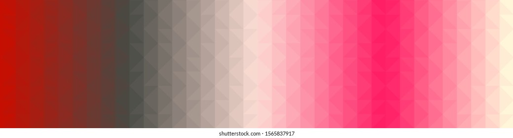 Rainbow Color Abstract trianglify Generative Art background illustration