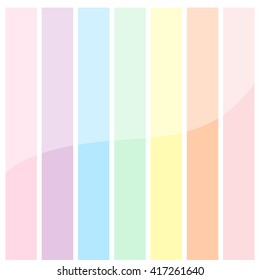 Rainbow color background abstract illustration  - Vector color striped background template