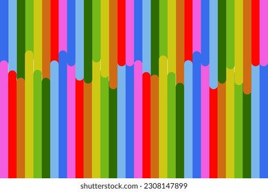 Rainbow color background pattern. Colorful art design for wallpaper. Rainbow pattern for background.