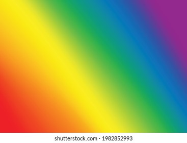 Rainbow color blurred lines background copy space banner   wallpaper LGBTQ+ flag Pride month symbol lesbian Gay Bisexual Transgender Celebrated annual   against homosexual 