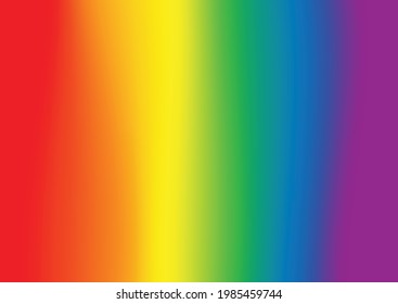 Rainbow color blurred lines background,copy space,banner and wallpaper,LGBTQ+ flag Pride month symbol of lesbian Gay Bisexual Transgender.Celebrated annual , against homosexual.