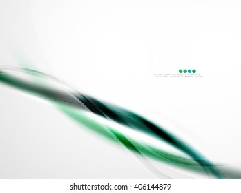 Rainbow color glossy silk elegant wave. Vector abstract background