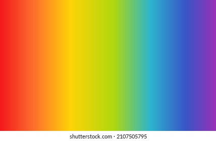 Rainbow color gradient background vector template. LBGT people pride symbol.