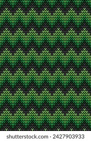 Rainbow color seamless pattern. Design for sweater, scarf, comforter or clothes texture. Vector illustration