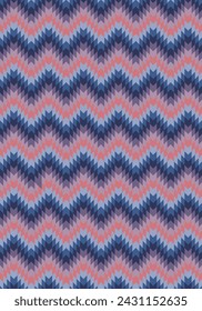 Rainbow color seamless pattern. Design for sweater, scarf, comforter or clothes texture. Vector illustration