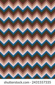 Rainbow color seamless pattern. Design for sweater, scarf, comforter or clothes texture. Vector illustration