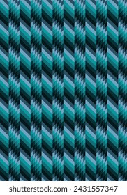 Rainbow color seamless pattern. Design for sweater, scarf, comforter or clothes texture. Vector illustration