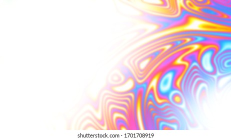 Color arcoiris torcido. Fondo abstracto con bello degradado. Ilustración multicolor de moda, bello papel pintado romántico de moda. No traza, incluir degradado de malla. Vector EPS10