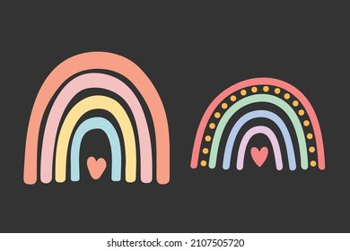Vector de color arcoiris para diseño