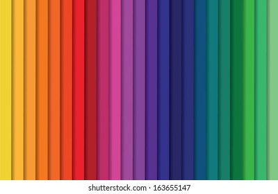 Rainbow color wallpaper, vector