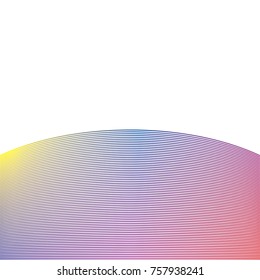 Rainbow color wave, abstract background texture